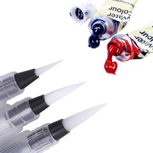 3pcs S M L Watercolor Brush Pen Water Color Soluble Solid Powdered Pigment Artist Painting Stationery School Office Art Supplies 2024 - buy cheap