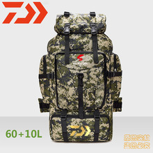 Daiwa-mochila de pesca con múltiples bolsillos, 70L, para caza, Camping, montañismo, viaje al aire libre, Unisex, 2019 2024 - compra barato