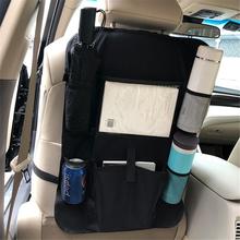Multi-función organizador de coche soporte de taza de coche estilo de asiento bolsa de almacenamiento de tableta soporte de almacenamiento de juguete bolsa colgante para los bebés de los niños 2024 - compra barato