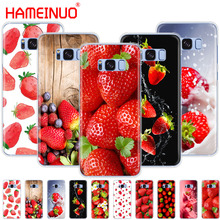 HAMEINUO чехол для сотового телефона с клубничным молоком и фруктами для Samsung Galaxy S9 S7 edge PLUS S8 S6 S5 S4 S3 MINI 2024 - купить недорого