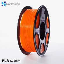 NORTHCUBE 3D Printer PLA Filament 1.75mm for 3D Printers, 1kg(2.2lbs) +/- 0.02mm Transparent Orange Color 2024 - buy cheap
