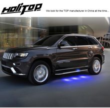 Высокотехнологичная Беговая доска боковая Шаговая nerf бар для Jeep Grand Cherokee 2011-2020, "роскошный" дизайн, поставляется с "светодиодной подсветкой" 2024 - купить недорого