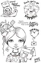 girl Clear Stamp Or stamp for DIY Scrapbooking/Card Making/Kids Fun Decoration Supplies A610 2024 - buy cheap