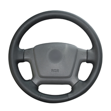DIY Black PU Micro Fiber Leather Car Steering Wheel Cover for Kia Cerato 2005-2012 Spectra Spectra5 2004-2009 Accessories 2024 - buy cheap