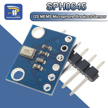 Детали I2S MEMS, микрофонный модуль датчика разрыва SPH0645LM4H для Arduino Zero Raspberry Pi FZ3483 2024 - купить недорого