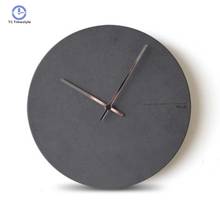 Personalized Quartz Wall Clock Bedroom Mute Vintage Living Room Circular Wooden Watches Nordic Creative Modern Wall Clocks 2024 - buy cheap