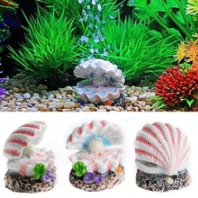 Shell Pearl & Air Stone Aquarium Fish Tank Ornament Shell Bubbler Bubbling Decor Dropshipping 2024 - buy cheap