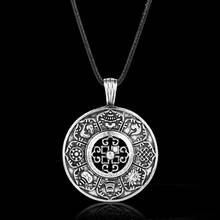 MQCHUN Fashion Jewelry Viking Amulet Rune Norse Odin's Symbol Of Runic Viking Pendant Necklace Runes Vegvisir Compass-30 2024 - buy cheap