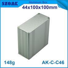 4pcs/lot 44(H)x100(W)x100(L) mm top selling aluminium distribution box enclosure  powder coating case housing for electronic 2024 - buy cheap