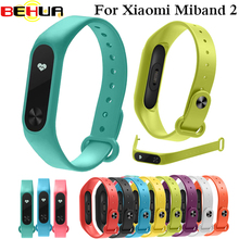 Pulseira colorida para xiaomi mi band 2, acessório de reposição para bracelete inteligente 2024 - compre barato