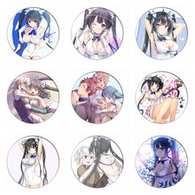 Is It Wrong to Try to Pick Up Girls in a Dungeon Cosplay Badges Hestia Brooch Icon  Collection Breastpin for Backpacks Clothing 2024 - compre barato