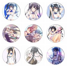 Insignias de Cosplay de Hestia para chicas en un mazmorra, broche de colección de Icon, PIN para mochilas y ropa 2024 - compra barato