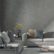 beibehang new Retro nostalgic cement gray ins wallpaper non-woven modern minimalist Nordic style wallpaper living room bedroom 2024 - buy cheap