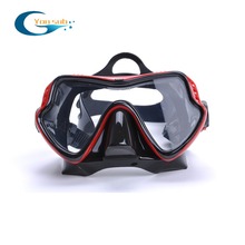 Yonsub-máscara de buceo profesional, Scuba, gafas antiniebla, juego de esnórquel, equipo de piscina de pesca, cuatro colores 2024 - compra barato