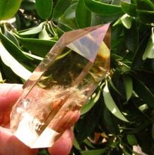 huij 00572 long AAA NATURAL CITRINE SMOKY QUARTZ CRYSTAL POINT Healing 2024 - buy cheap