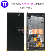 Pantalla táctil LCD de 5,0 "para Sony Xperia M5, montaje de digitalizador con Marco, reemplazo para SONY M5 E5603, E5606, E5653 2024 - compra barato