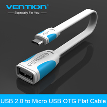 Vention Micro USB OTG Cable Adapter for Samsung S4 S3 HTC LG Sony Xiaomi Meizu Nokia N810 Nexus7 Android mobile phone Tablet MP3 2024 - buy cheap