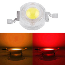 0 and 1 white/warm white 3 w high power LED lamp bead (5 five white/warm white) 2024 - buy cheap