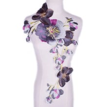 Gray Fabric Flower Lace Sewing Applique Lace Collar Neckline Collar Applique Diy Craft Neckline Sewing Accessories Scrapbooking 2024 - buy cheap