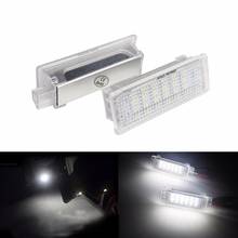 ANGRONG 2x Bright White 18 SMD LED Courtesy Footwell Under Door Light Trunk Luggage Lamp For BMW E63 E64 E81 E87 E90 E91 2024 - buy cheap