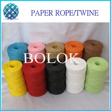 Free shipping 10 kinds color 100yards/spool (10pcs/lot) paper twine,paper rope,  for gift packing 2024 - buy cheap