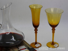 Пурпурный Янтарный винный бокал цвета шампанского бокал для сока бокалы для вина бессвинцовые стеклянные украшения 2024 - купить недорого