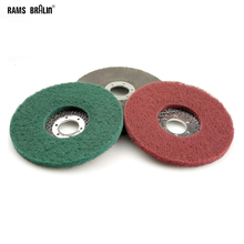10 pieces 125*8*22mm Non-woven Flap Grinding Disc Nylon Polishing Wheel Angle Grinder Tools for Metal Polish 2024 - buy cheap
