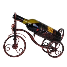 Wine Bottle Holders or Wall Mounted Wine Racks Dispenser Wine Bar Optical Metal bicycles 2024 - buy cheap