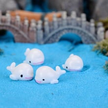 1Pc Kawaii Mini Animals Dolphin Micro Fairy Garden Figurines Miniatures Home Garden Decor DIY Accessories 2024 - buy cheap