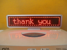 16.5"x4" LED Message Scrolling Display Board Programmable Red Color 16.5"x4" 2024 - buy cheap