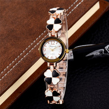 Relojes de pulsera de acero inoxidable de oro rosa para mujer, pulsera pequeña de diseño a la moda, de lujo, 2021 2024 - compra barato
