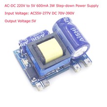 1PC SANMIM AC-DC 220V to 5V 600mA 3W Step-down Buck Power Supply Module Isolated switching power supply X442 2024 - buy cheap