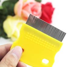 New Qualified mascotas Cat Dog Puppy Grooming Steel Small Fine Toothed Pet Flea Comb dig316 2024 - buy cheap