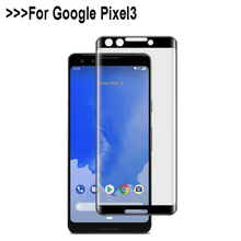 3d vidro temperado para google pixel 3 capa completa 9 h protetor de tela à prova de explosão de película protetora para google pixel 3 2024 - compre barato