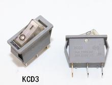 16A/30A 250В 3500 Вт электрическая сковорода части KCD3 переключатель с лампой серебряный контакт медь 3 шпильки 2024 - купить недорого