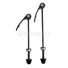 1 Pair MTB Road Mountain Bike Bicycle Wheel Hub Front and Rear Skewers Quick Release Clip Bolt Lever Axle 167/195mm 2024 - buy cheap