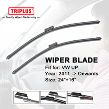 Limpiaparabrisas para VW UP (2011 en adelante), 1 Juego de 24 "+ 16" 2024 - compra barato