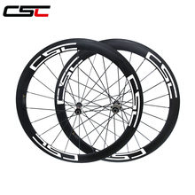 CSC 25mm Wide U Shape 50mm Clincher Carbon Bicycle Wheelset Novatec AS511SB FS522SB hub Road bike wheels sapim pillar 1420 spoke 2024 - buy cheap