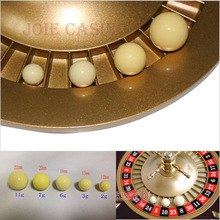 Bola de resina para jogo de roleta de 5 tamanhos pçs/lote 2024 - compre barato