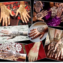 Ladies Fashion Mehndi Henna Paste Cone Temporary Tattoo Makeup Tool 100% Safe Waterproof 2024 - buy cheap