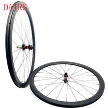 carbon wheels disc brake 700c 50x27mm clincher Asymmetry Tubeless bicycle wheel NOVATEC 411 412 hub pillar 1420 carbon wheels 2024 - buy cheap