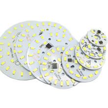 Bombillas LED de CA 220v SMD 5730 PCB, controlador IC inteligente integrado regulable, 3w, 5w, 7w, 10w, 12w, 15w, 18w, 24w, Blanco cálido, 1 ud. 2024 - compra barato