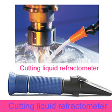Free shipping  0-10% brix Hand held cutting liquid refractometer P-RHB-10ATC 2024 - buy cheap