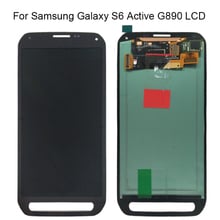 Pantalla LCD para Samsung Galaxy S6 active G890 G890A, montaje de digitalizador, reemplazo 100% probado 2024 - compra barato