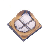 50 Uds 3W 10W LED SMD3535 6565 chip UV 365nm 395nm de alta potencia de la luz de cerámica base lente de vidrio de cuarzo médico envío gratis 2024 - compra barato