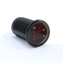 12-24V Digital Voltmeter Ammeter Voltage Current Meter LED Display for Car Motorcycle Boat Voltage Tester Panel Meter Gauge Red 2024 - buy cheap