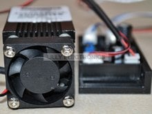 Módulo de ponto com laser azul, 445nm, 450nm, 120mw, 12v + ttl + ventilador, funcionamento duradouro com resfriamento