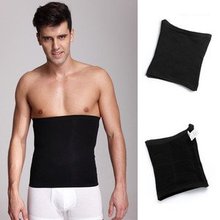 Men Body Black Healthy Slimming Belt Abdomen Shaper Burn Fat Lose Weight 2024 - buy cheap