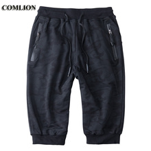 Big Size Men's Summer Pants New Homme Beach Calf-length Pants Male Drawstring Pocket Elastic Joggers Men Short Trousers 8XL C152 2024 - buy cheap