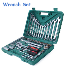 1 Set (61pcs) Socket Wrench Torque Tool Kit Key Set Repair Service Spanner For Car Ship Desatornillador Kit Wrenches Ratchet 2024 - buy cheap